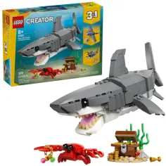 LEGO® Creator: Niebezpieczny rekin z skrzynią skarbów (31381)