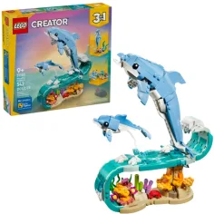 LEGO® Creator: Zwierzęta morskie: Cudowne delfiny (31385)