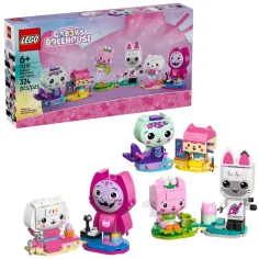 LEGO® Domek dla lalek Gabi: Przyjaciele kotów z klocków Gabi (11215)