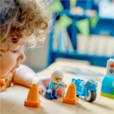 LEGO® DUPLO®: Niebieski motocykl policyjny (10471) zdjęcie 5