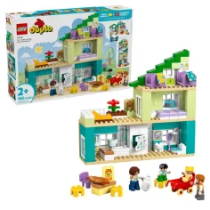 LEGO® DUPLO®: 3 w 1 nowoczesny dom rodzinny z figurkami (10470)