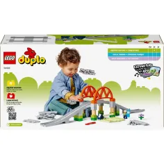 LEGO® DUPLO®: Zestaw dodatkowy mostu kolejowego i torów (10426) zdjęcie 2