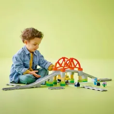 LEGO® DUPLO®: Zestaw dodatkowy mostu kolejowego i torów (10426) zdjęcie 4