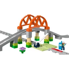 LEGO® DUPLO®: Zestaw dodatkowy mostu kolejowego i torów (10426) zdjęcie 5