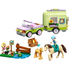 LEGO® Friends: Przyczepa do transportu koni i źrebiąt (42695) zdjęcie 2