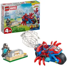 LEGO® Marvel: Spider-Man na motocyklu vs. Rhino (11206) zdjęcie 1