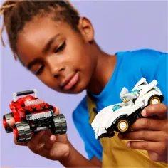 LEGO® Sonic the Hedgehog™: Samochód Silver przeciwko monster truckowi Knucklesa (77118) zdjęcie 5
