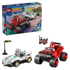 LEGO® Sonic the Hedgehog™: Samochód Silver przeciwko monster truckowi Knucklesa (77118) zdjęcie 1
