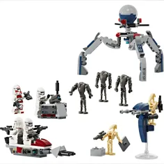 LEGO® Star Wars™: Zestaw bitewny żołnierz-klon™ i droid bojowy™ (75372) zdjęcie 2