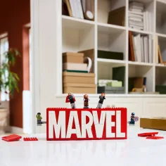 LEGO® Super Heroes: logo MARVEL i minifigurki (76313) zdjęcie 3