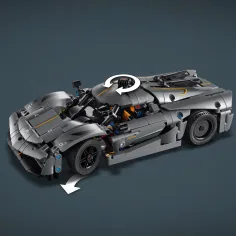 LEGO® Technic: Koenigsegg Jesko Absolut szary hiperauto (42173) zdjęcie 6
