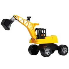 LENA: Gigantyczny spychacz czarny/żółty 65cm