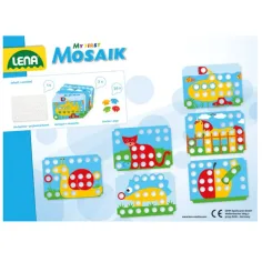 LENA: Mosaik Pierwszy Pötyi zestaw kreatywny 7 wzorami 32mm 36szt. zdjęcie 2