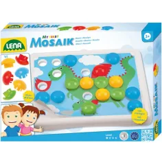 LENA: Mosaik Pierwszy Pötyi zestaw kreatywny 7 wzorami 32mm 36szt.