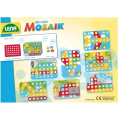 LENA: Zestaw do zabawy Mosaik Pierwsze kropki - Pojazdy zdjęcie 3