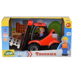 LENA: Truckies Wózek paletowy z pudełkami 22cm