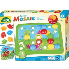 LENA: Zestaw do zabawy Mosaik Pierwsze kropki - Natura