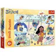 Lilo i Stitch przygody puzzle 160 elementów - Trefl