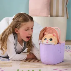Little Live Pets: Kot w koszyku z kociętami zdjęcie 4