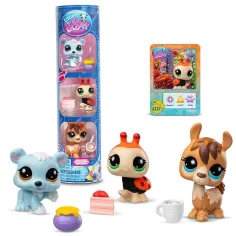 Littlest Pet Shop: Niedźwiedź polarny, biedronka, lama zestaw figur 3 sztuki seria 4