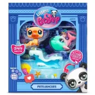 Littlest Pet Shop: Petfluencers wydra i rybka – zestaw 2 figurek – Podwodne przygody, seria 2