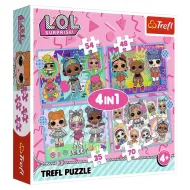 L.O.L Surprise lalki 4 w 1 puzzle - Trefl