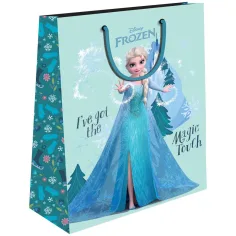 Luna: Disney Kraina Lodu torba prezentowa z wzorem Anny i Elzy 33x45x12cm zdjęcie 2