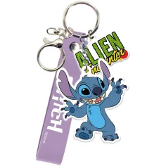Luna: Disney Stitch breloczek z karabinkiem i ozdobą z figurką