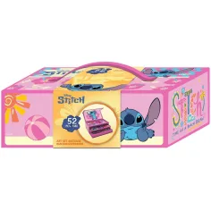 Luna: Disney Stitch zestaw kolorowanek w walizce 52 szt. zdjęcie 2