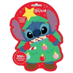 Luna: Disney Stitch zestaw naklejek świątecznych 300 sztuk zdjęcie 1