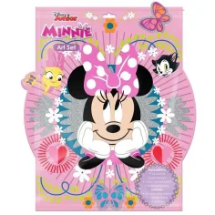 Luna: kolorowanka Minnie Mouse z naklejkami i 6 mazakami
