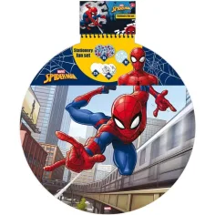 Luna: Kreatywny zeszyt szkiców 40 stron z wzorem Spider-Mana i naklejkami