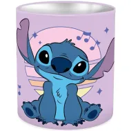 Luna: Lilo i Stitch metalowy cylindryczny pojemnik na przybory do pisania 10x11 cm