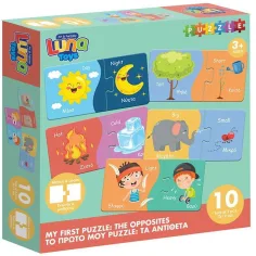Luna: Moje pierwsze puzzle – Poznaj przeciwieństwa! 10x2 elementy zdjęcie 1