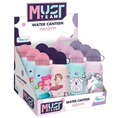 Luna: Must Team dziewczęcy bidon aluminiowy w różnych wersjach 500ml 1szt