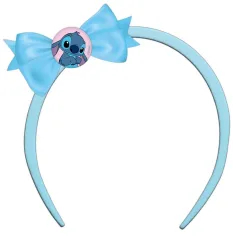 Luna: Opaska na włosy z motywem Lilo i Stitch z kokardą zdjęcie 2