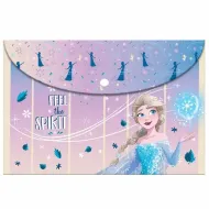 Luna: Plastikowa teczka na dokumenty z zatrzaskiem Frozen, format A4