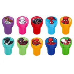 Luna: stempel na ołówek z postacią Spider-Mana, różne warianty, 1 szt. zdjęcie 2