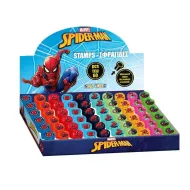 Luna: Stempel z końcówką w kształcie Spider-Mana i kolorową kredką, różne warianty, 1 sztuka