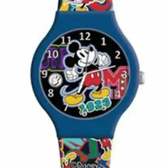 Luna: Zegarek analogowy Mickey Mouse w metalowym pudełku prezentowym zdjęcie 2