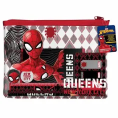 Luna: Zestaw przyborów szkolnych Spider-Man w torbie PVC