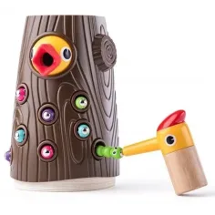 Magnetyczny dzięcioł gra zręcznościowa - Woodyland