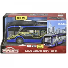 Majorette: Autobus MAN Lion's City 10E z dźwiękiem i światłem - Simba Toys