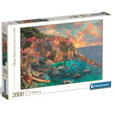 Malowane Manarola HQC 2000 elementów puzzle - Clementoni zdjęcie 1