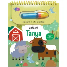 Malowanka wodna: książeczka do kolorowania „Vízfestő – Tanya”