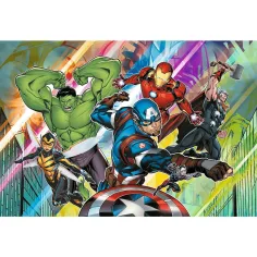 Marvel Avengers Siła i moc 100-elementowa układanka - Trefl zdjęcie 2
