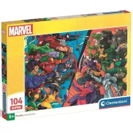 Marvel Bohaterowie Bitwa 104-elementowa super układanka - Clementoni