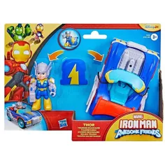 Marvel Iron Man i jego wspaniali przyjaciele - Thor i pojazd Thunder Roadracer - Hasbro