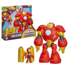 Marvel Iron Man i jego wspaniali przyjaciele - Zestaw zabawek z gigantyczną zbroją Iron Mana - Hasbro zdjęcie 3