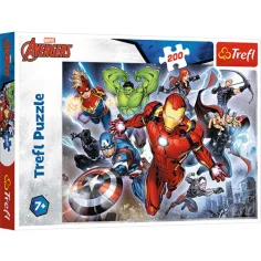 Marvel: Ogromne Avengers 200-elementowe puzzle - Trefl